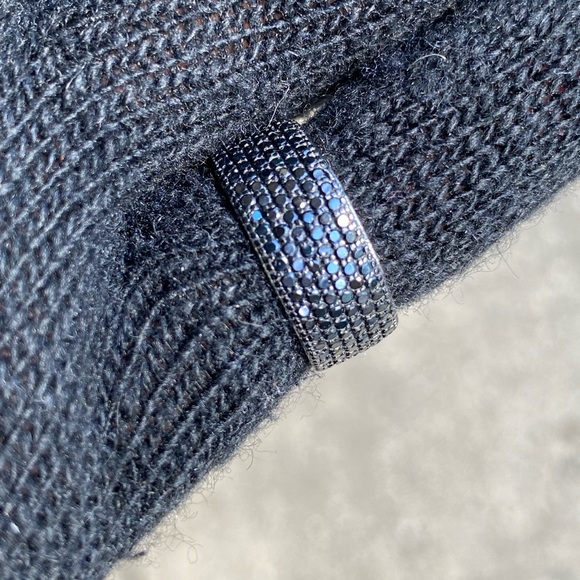 Vintage black diamond ring - Picture 3 of 4